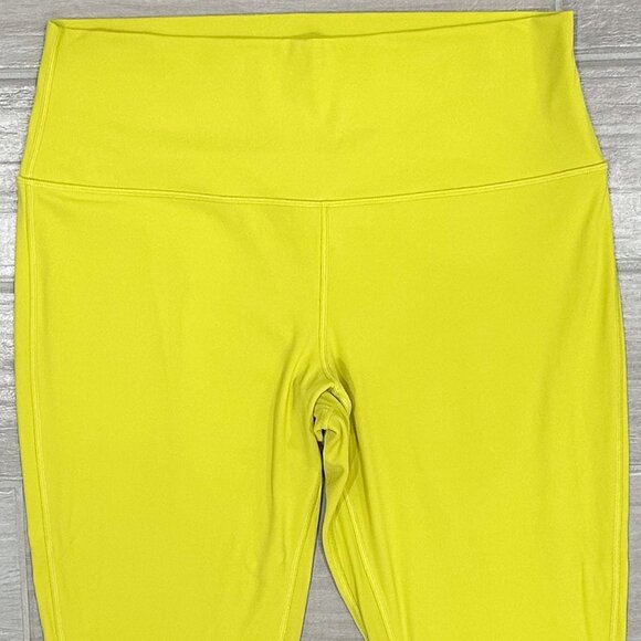 Lululemon Align High-Rise Pant 25” Leggings in Yellow Serpentine Chartreuse - Picture 4 of 15